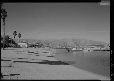 Beach and marina at Cottonwood Cove, Nevada