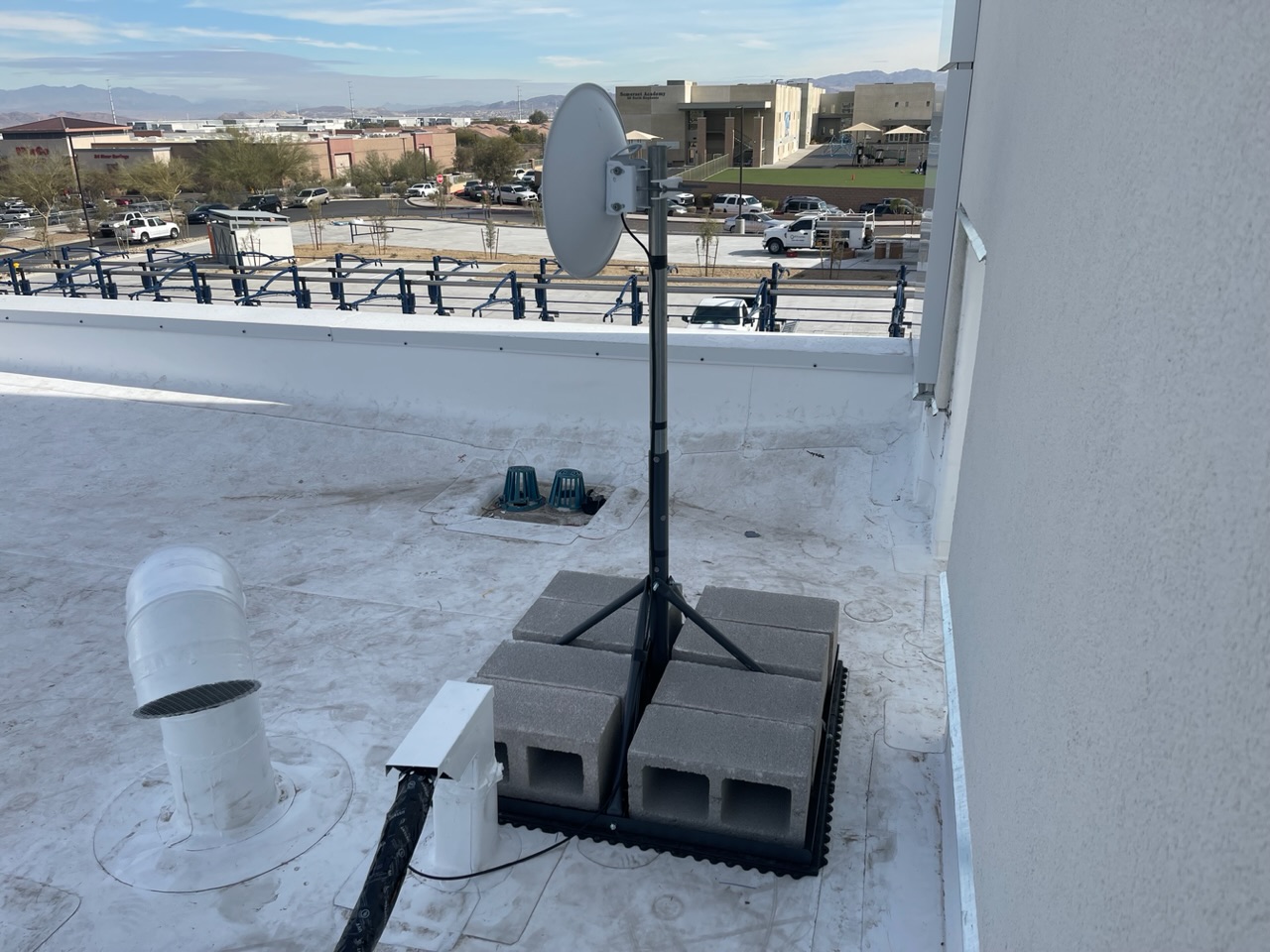 Flat Roof (Non-Penetrating)